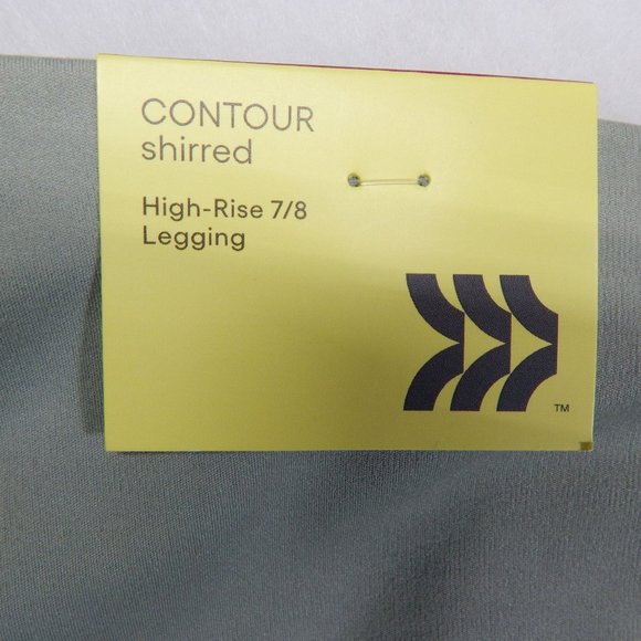 Athletic High Rise Leggings Size XXL All In Motion Women's Green - Picture 13 of 13